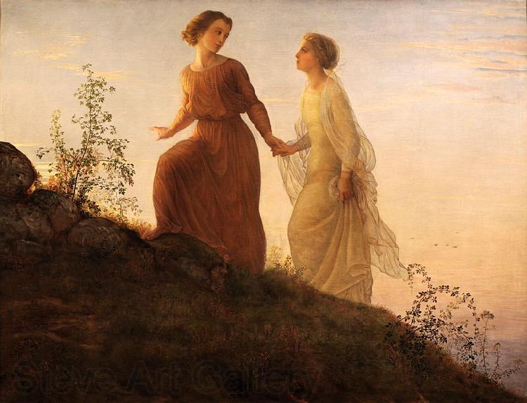 Louis Janmot Poem of the Soul  On the mountain